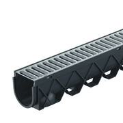 Storm Drain™ – 1m complete with Stainless Steel Grate gallery detail image