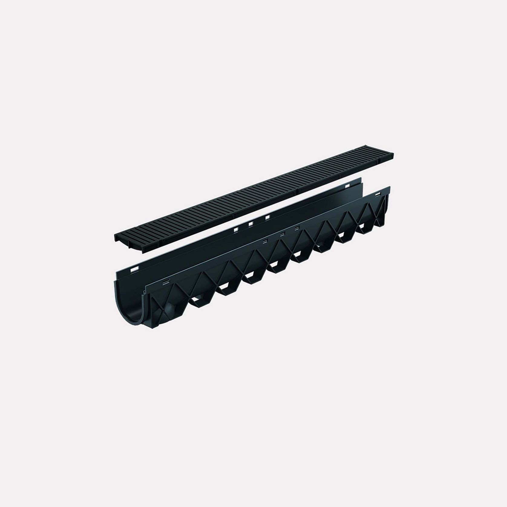 Storm Drain™ – 1m complete with Black Heelguard Plastic gallery detail image