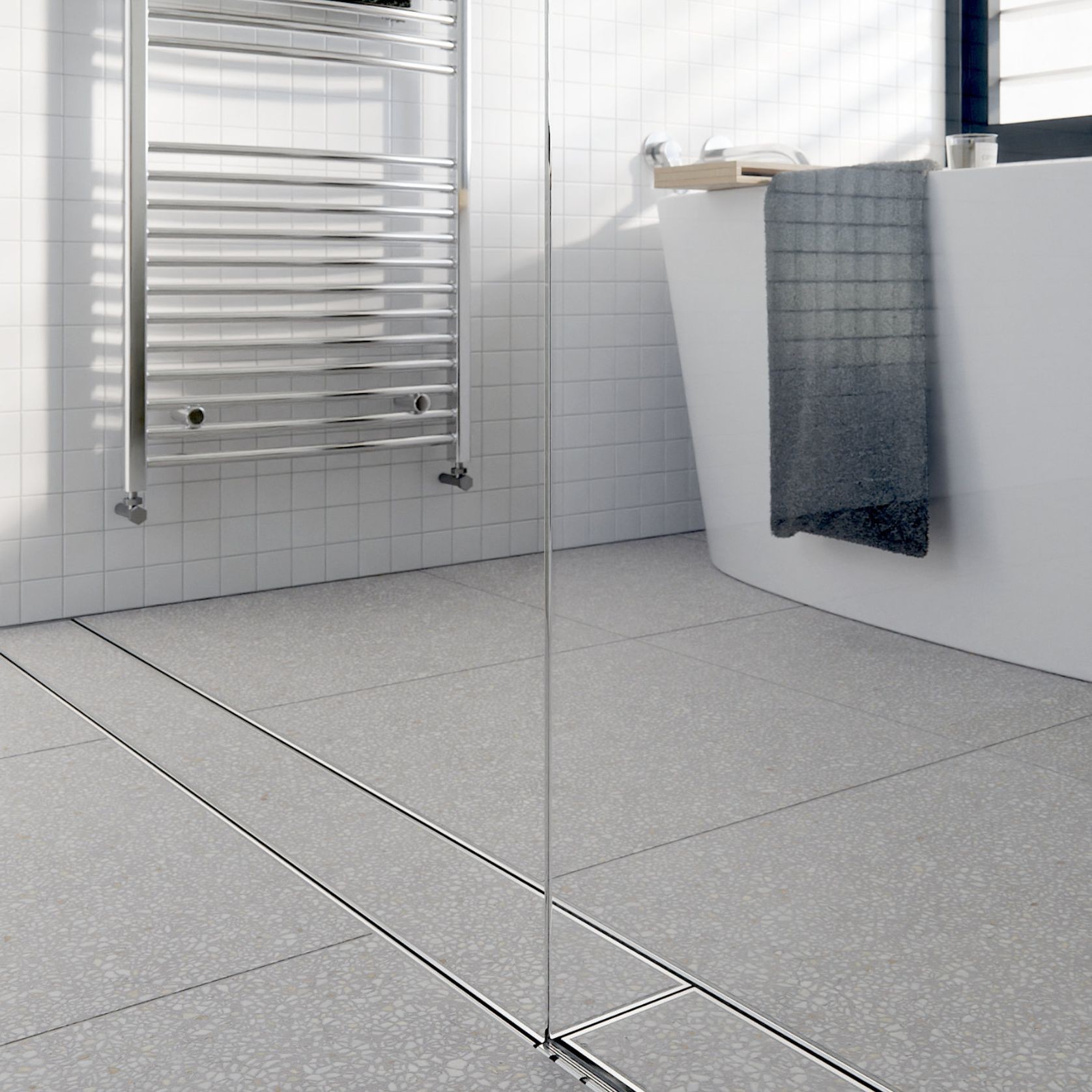 Shower Screen Support Drain gallery detail image