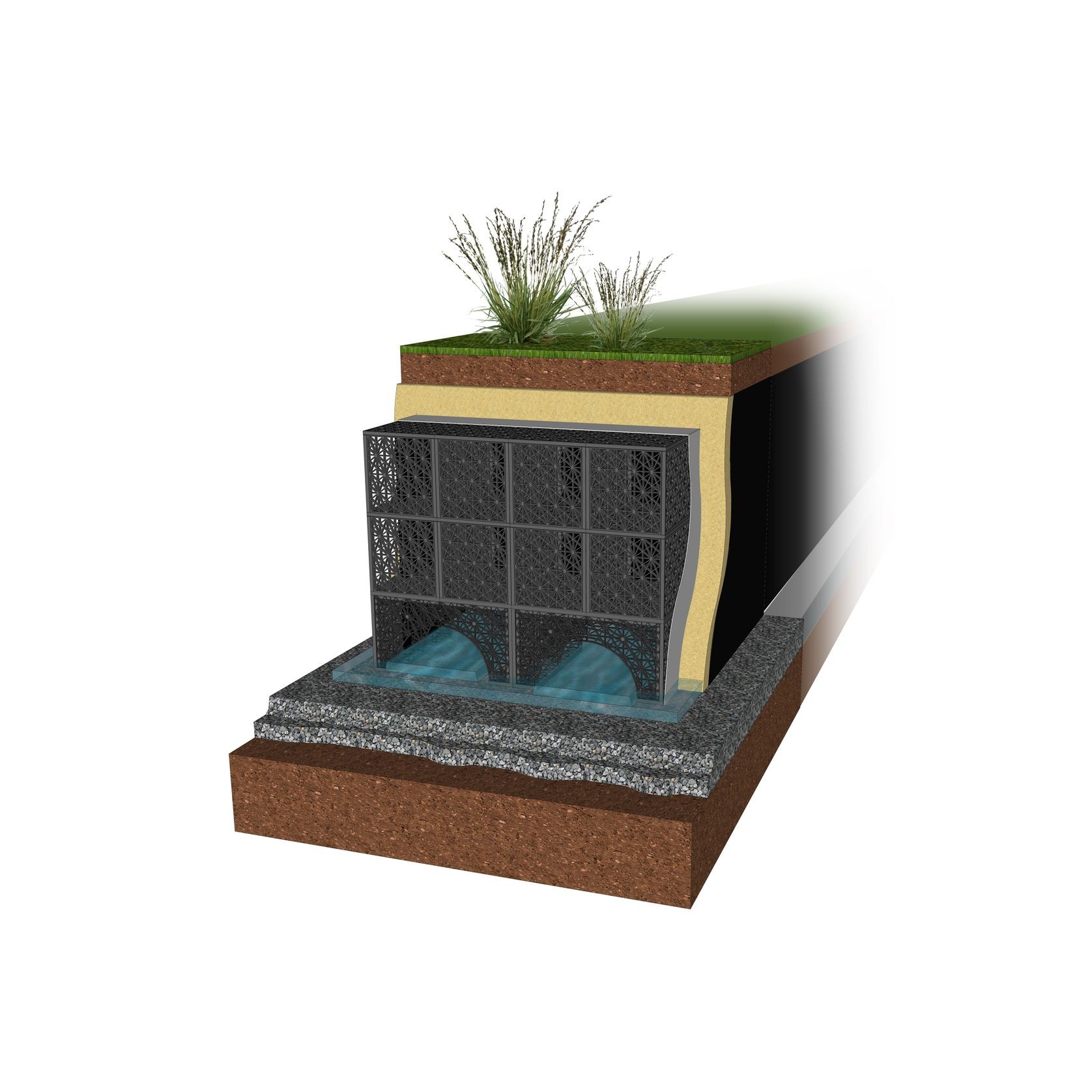 Vaulted Pipeline System - Flo Arch® by Atlantis gallery detail image