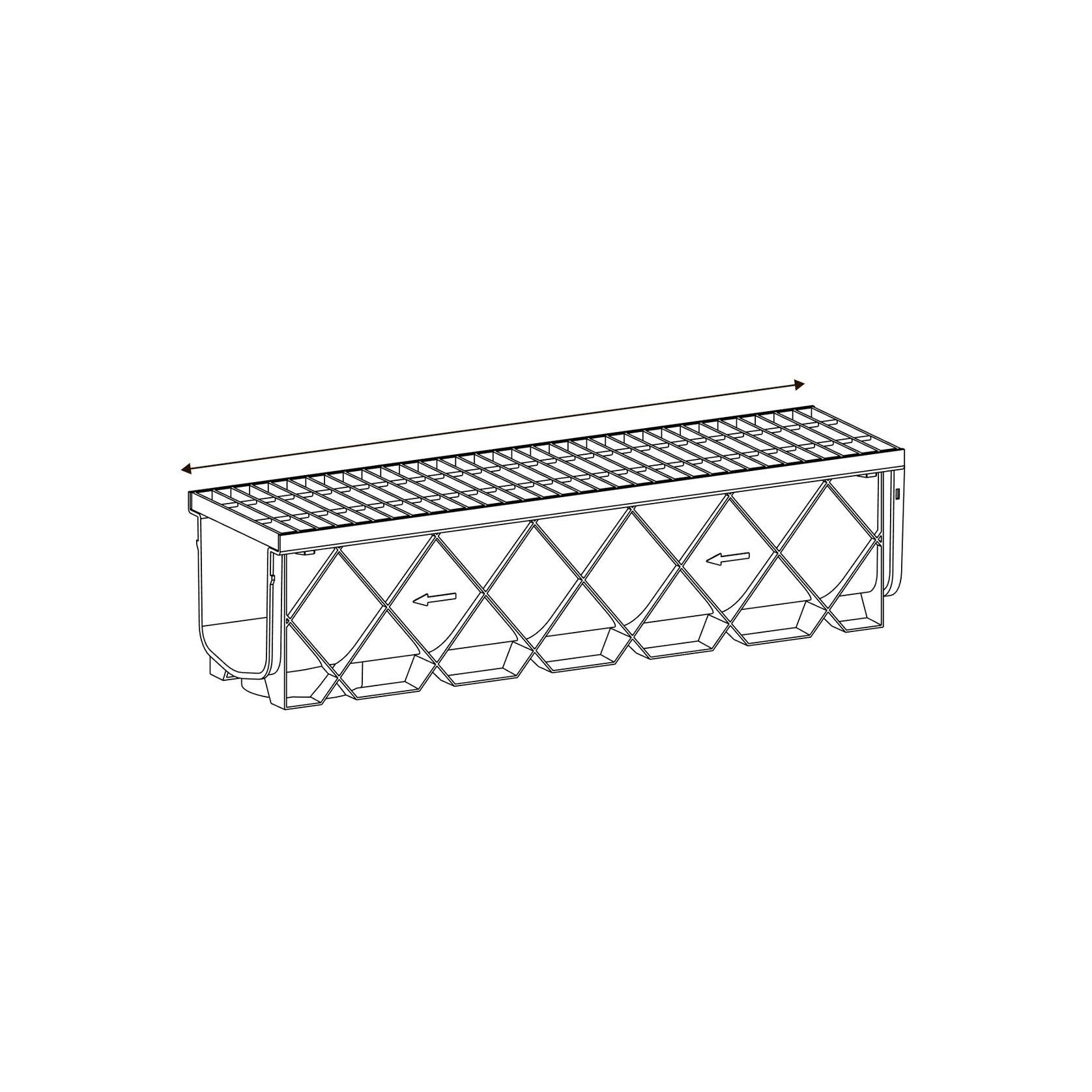 Storm Master® Anti Slip Heel Guard Galvanised Grate gallery detail image