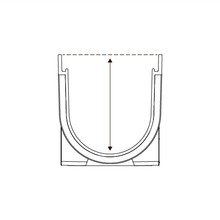 Storm Drain™ – 1m complete with Stainless Steel Grate gallery detail image