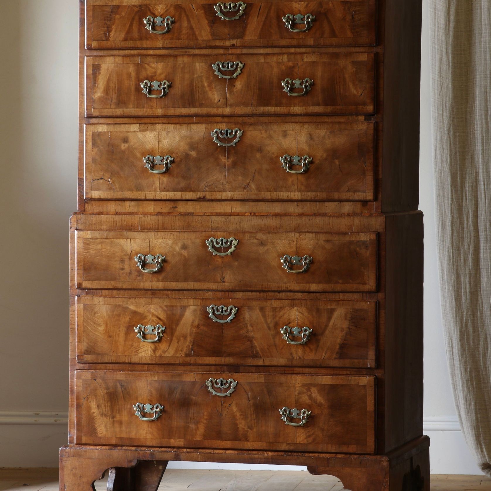 Walnut Chest-On-Chest gallery detail image