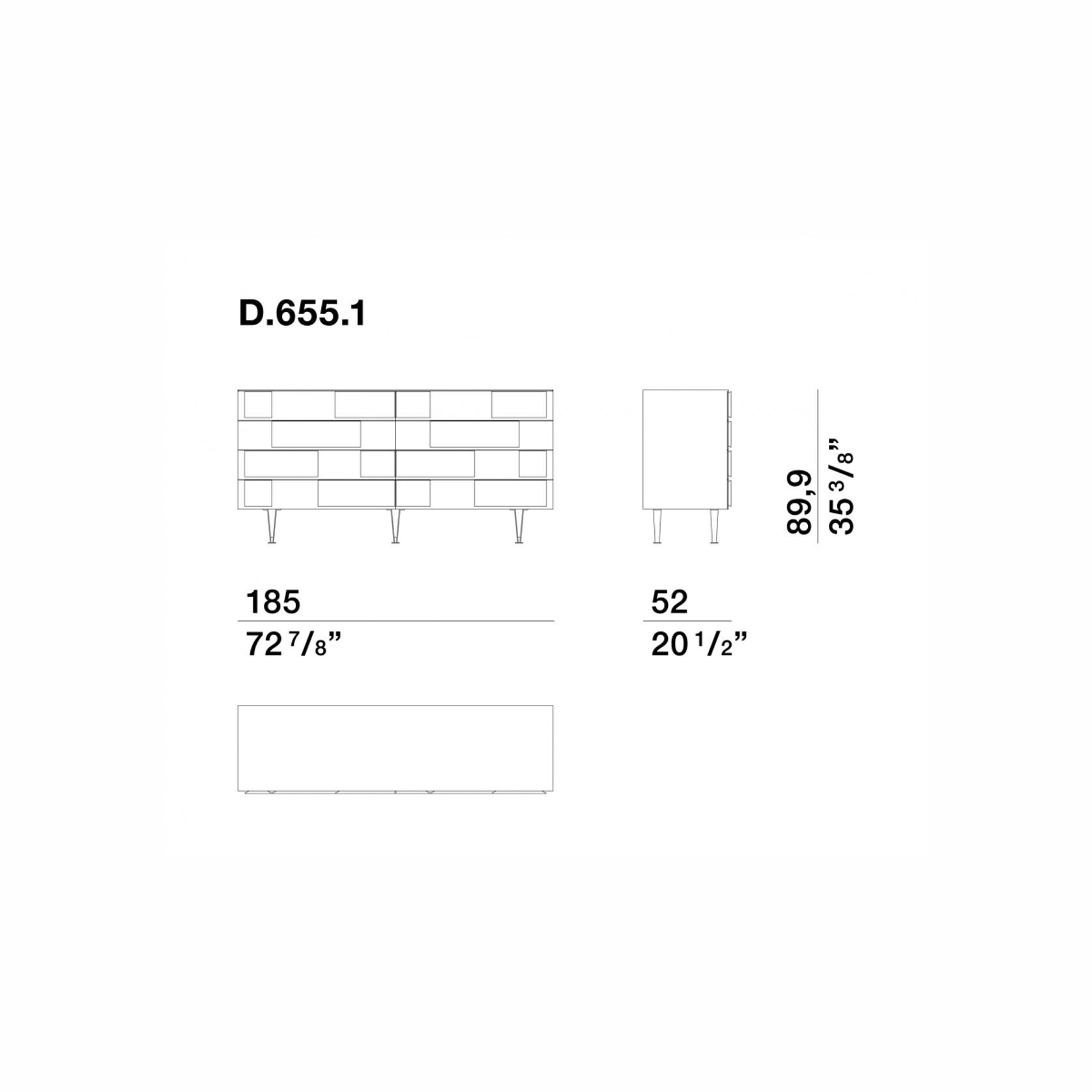 D.655.1 D.655.2 Drawers by Molteni&C gallery detail image