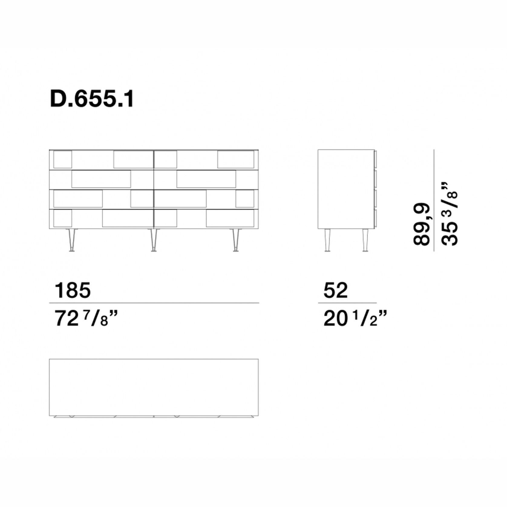 D.655.1 D.655.2 Drawers by Molteni&C gallery detail image