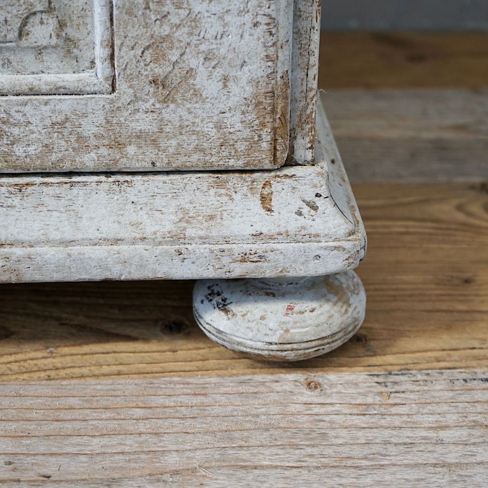 Antique French Louis XV Painted Commode gallery detail image
