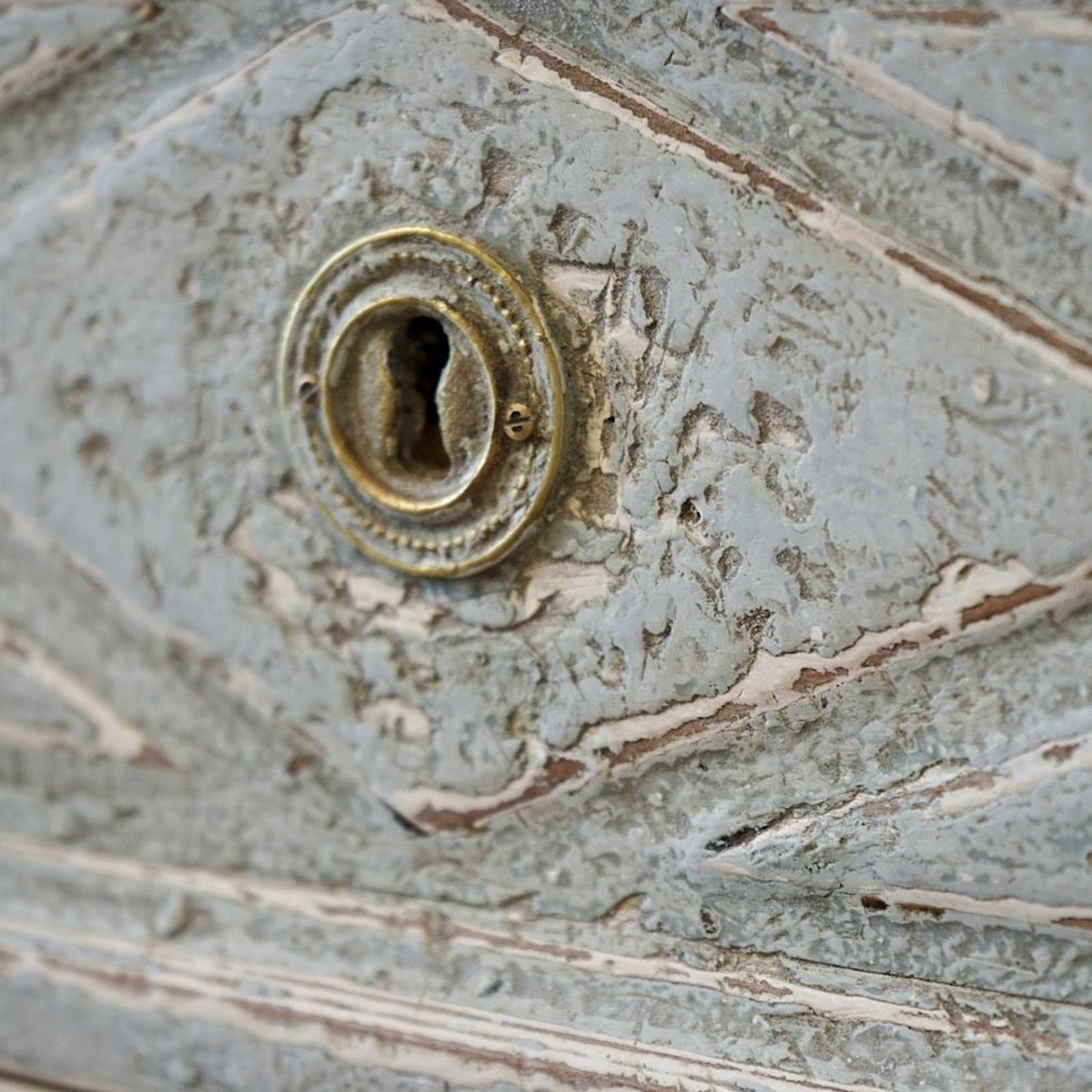 Antique French Directoire Painted Commode gallery detail image