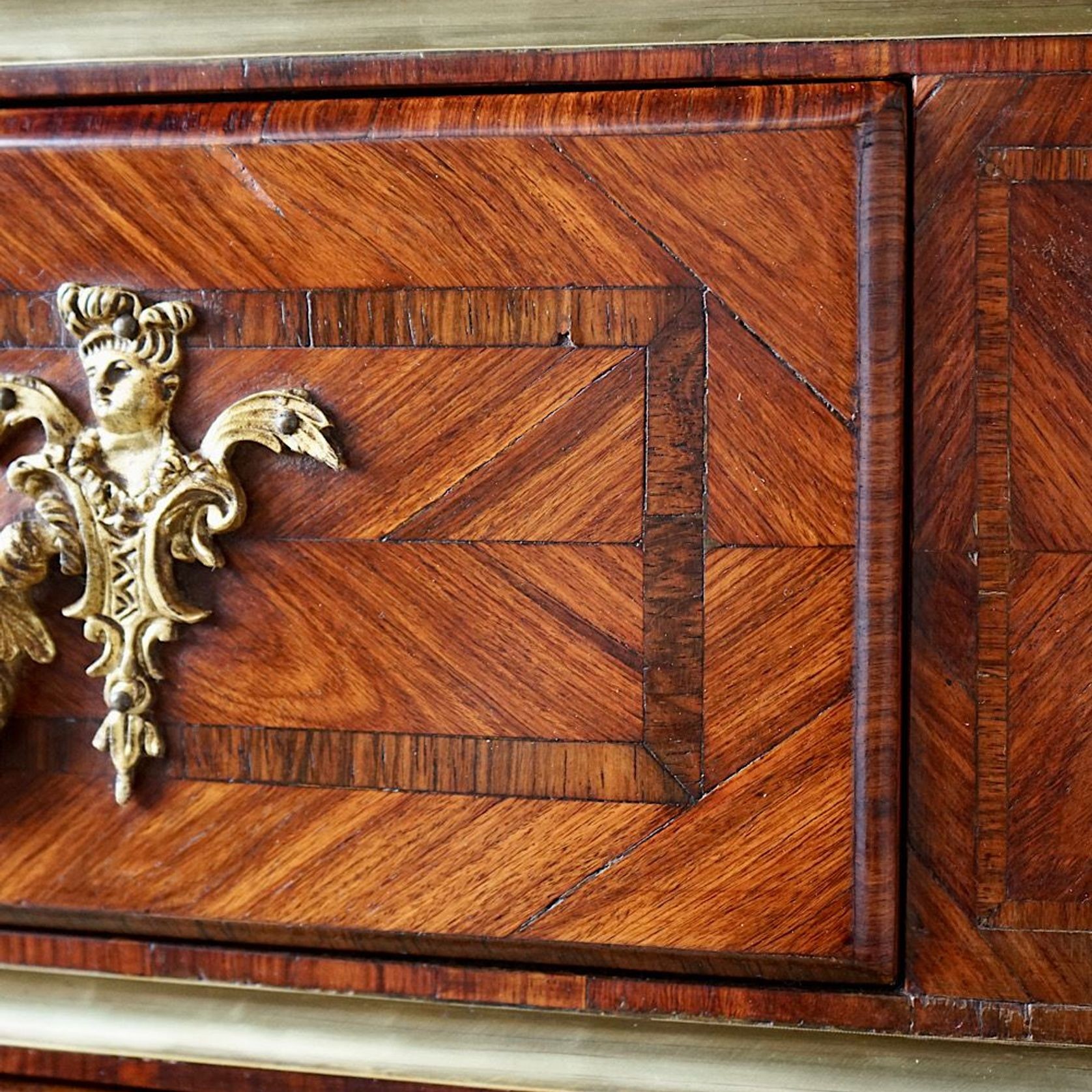 French Régence Marquetry Commode gallery detail image