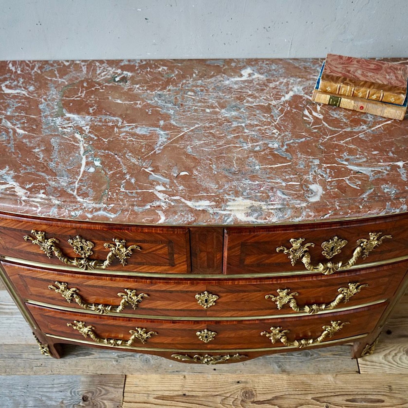 French Régence Marquetry Commode gallery detail image