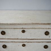 Antique French Directoire Painted Commode gallery detail image