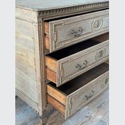 Antique French Bleached Oak Commode gallery detail image