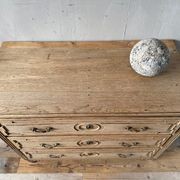 Antique French Bleached Oak Commode gallery detail image
