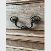 Antique French Bleached Oak Commode gallery detail image