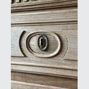 Antique French Bleached Oak Commode gallery detail image