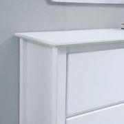 Myer White Dressing Table with Mirror | Hardwood Frame gallery detail image