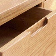 Humbie Natural Solid Oak Two Over Four Chest Drawers gallery detail image