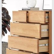 Manchester Natural Solid Oak 2+3 Chest of Drawers gallery detail image