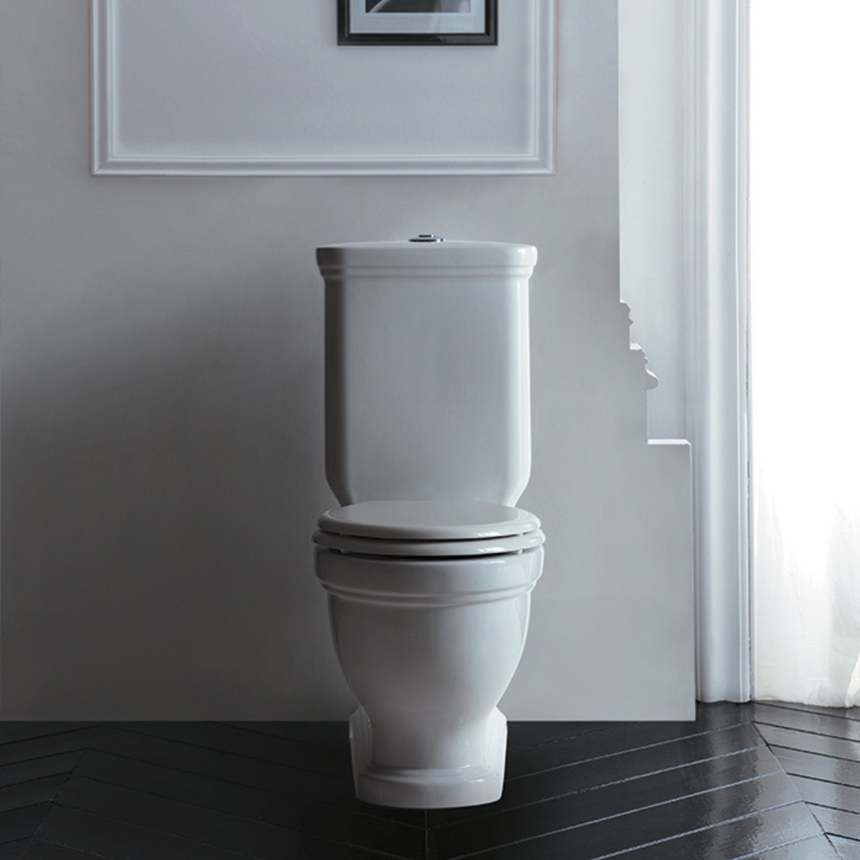 Ethos Close Coupled Back to Wall Toilet Suite gallery detail image