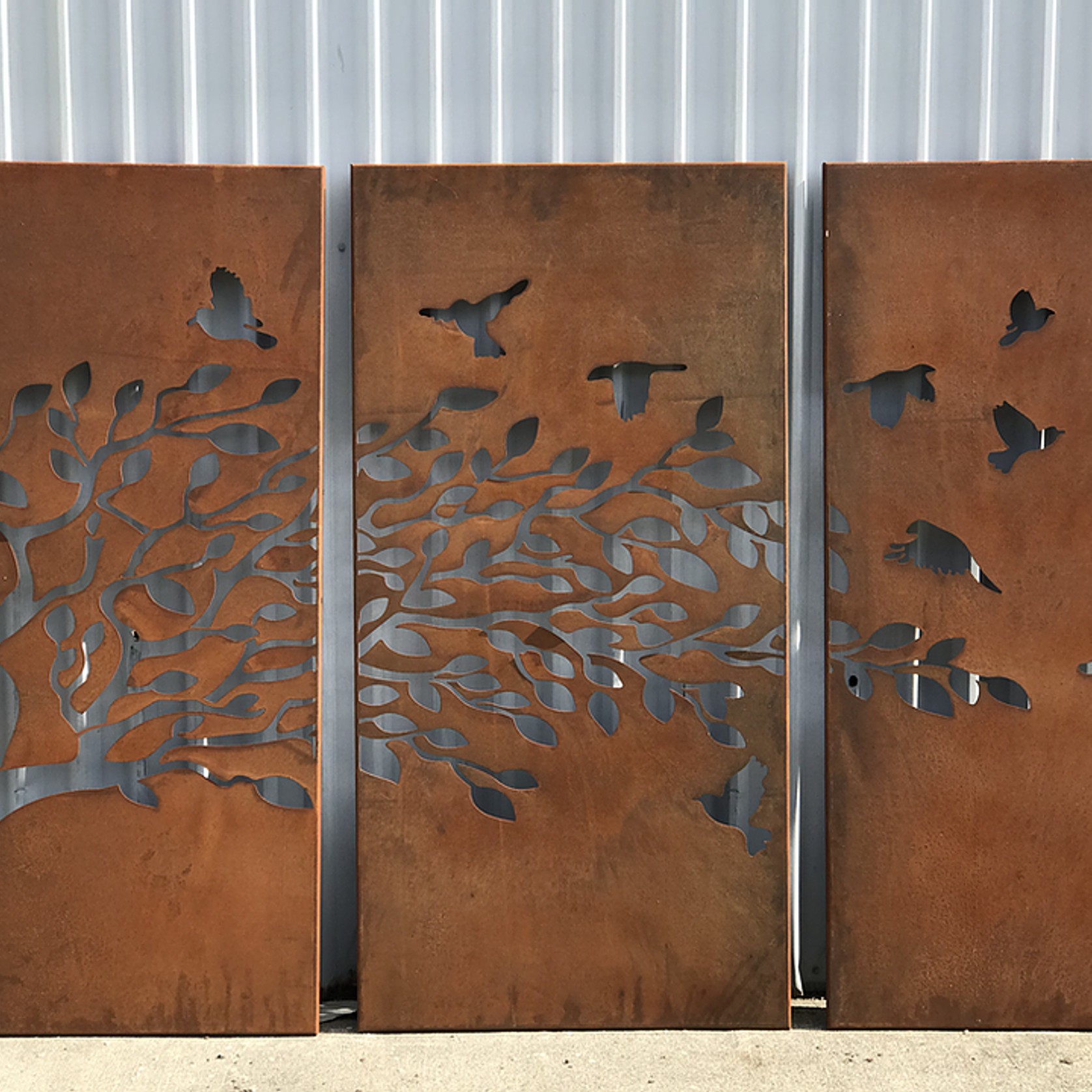 Custom Outdoor Corten Signs And Screens gallery detail image