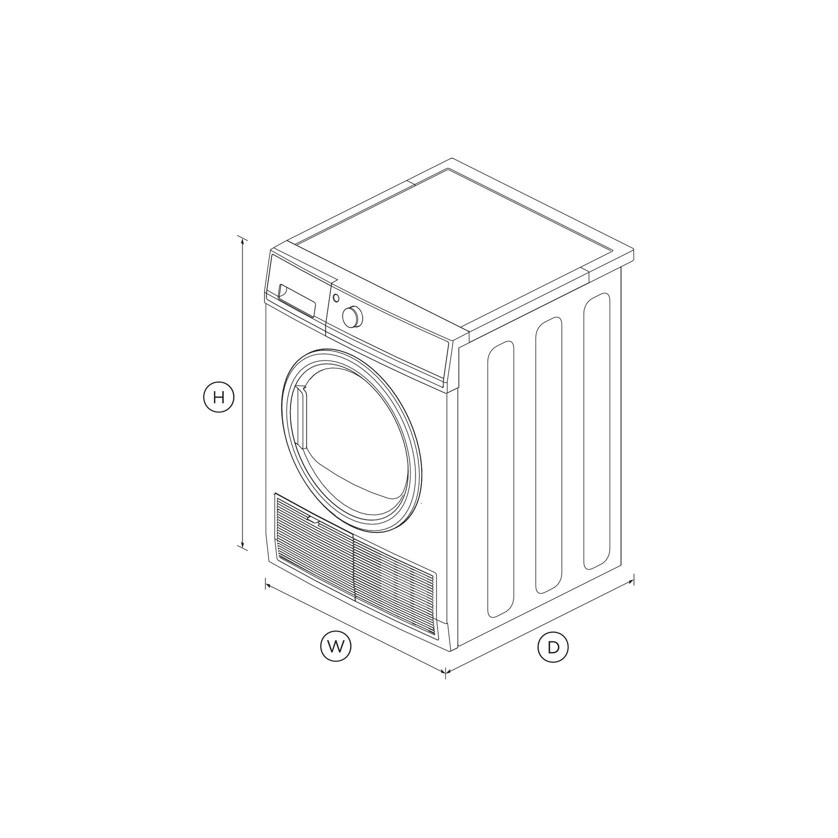 Heat Pump Dryer, 8kg gallery detail image