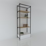 FlexiTubo Display System - Upright Starter Bay 2 gallery detail image