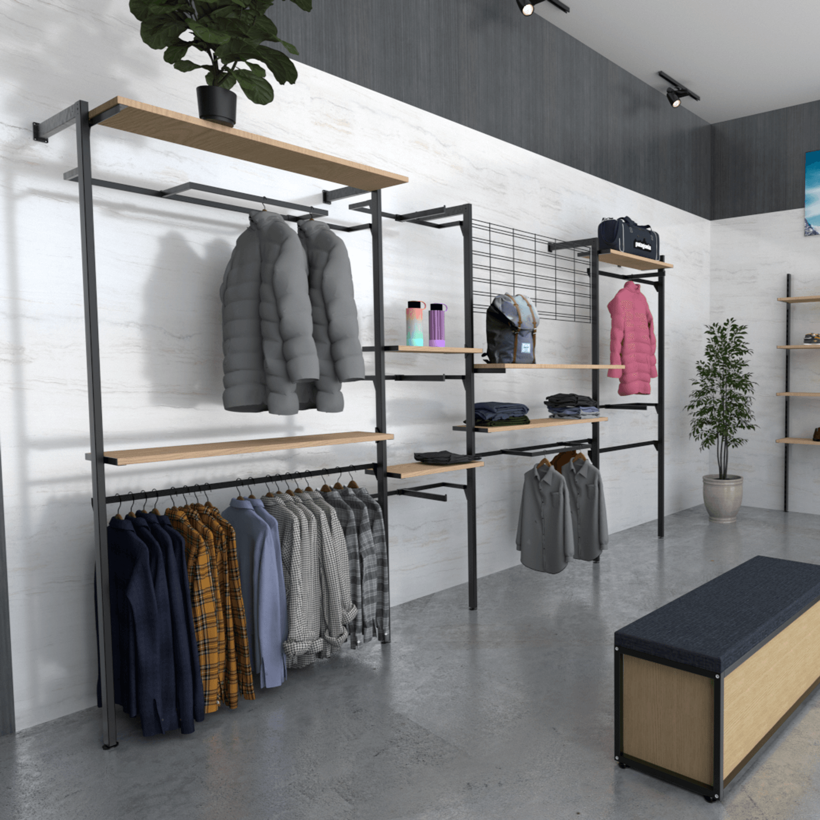 FlexiWall+ Modular Display System - Inspiration 1 gallery detail image