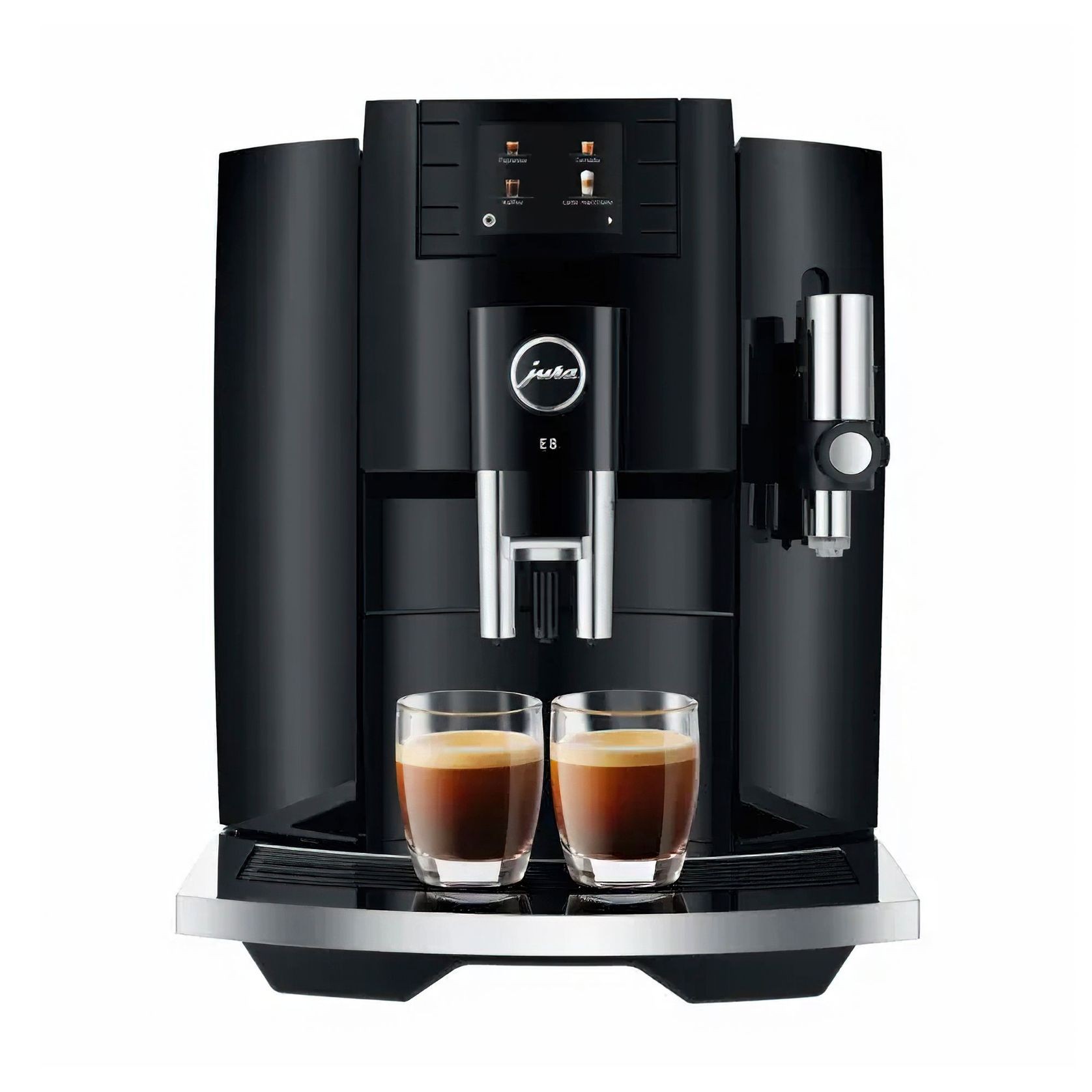 Jura E8 Automatic Coffee Machine - Piano Black gallery detail image
