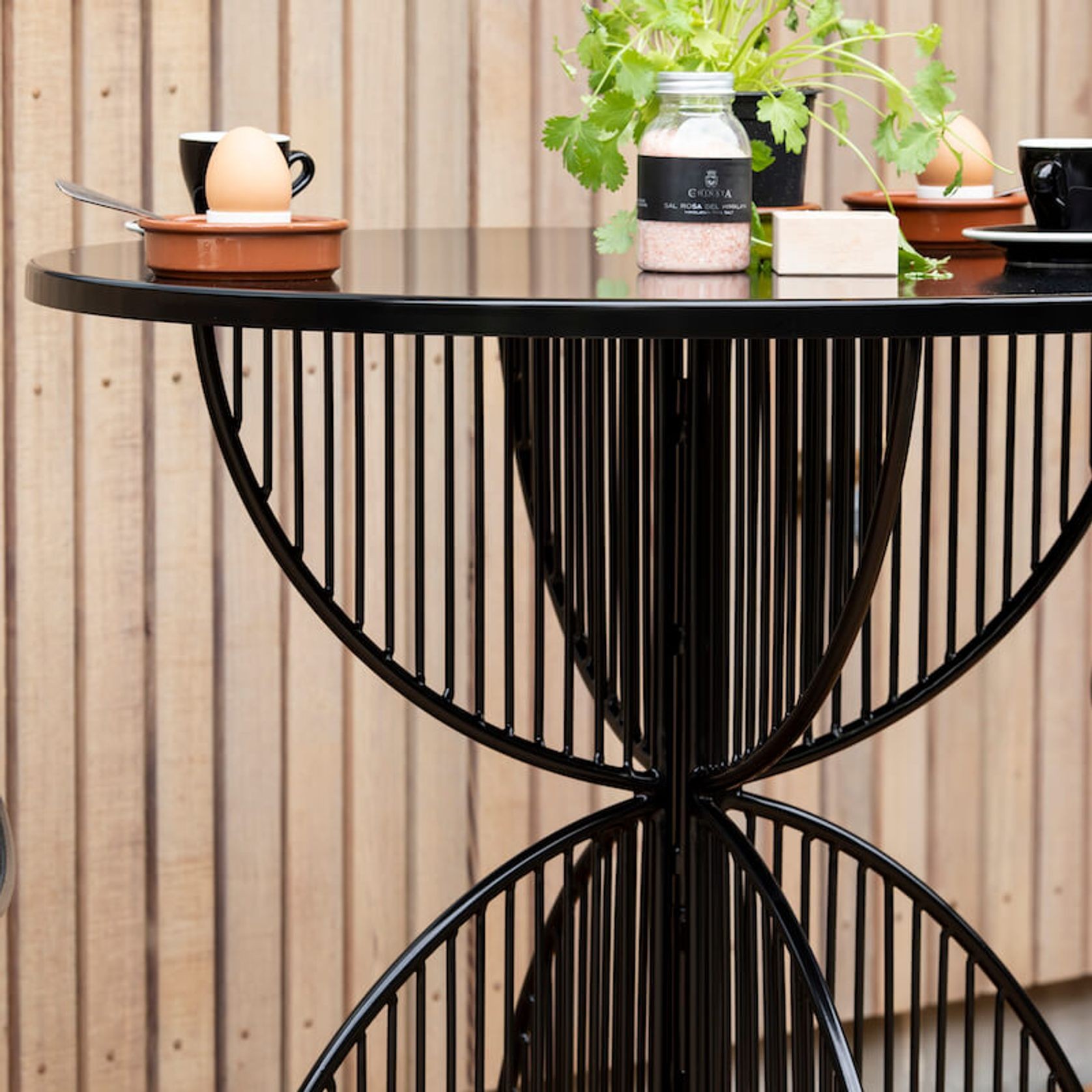 Omaha Cafe Table | Black gallery detail image
