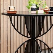 Omaha Cafe Table | Black gallery detail image