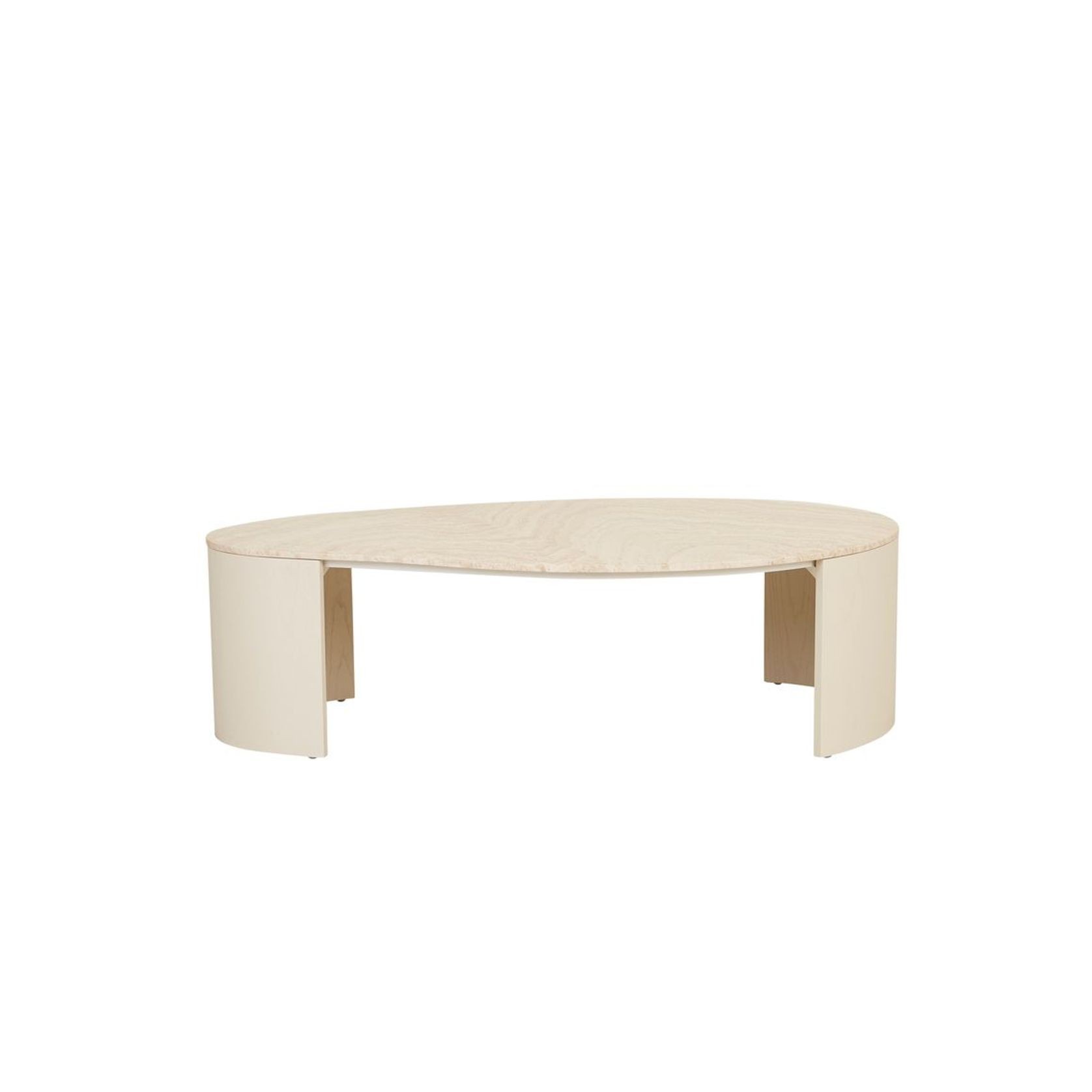 Oberon Curve Marble Coffee Table gallery detail image