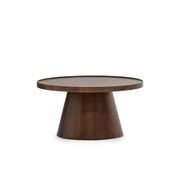 Adan Round Tray Coffee Table | Walnut gallery detail image