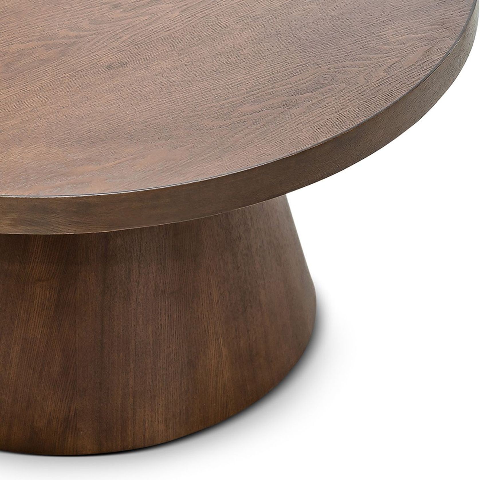 Adan Round Tray Coffee Table | Walnut gallery detail image