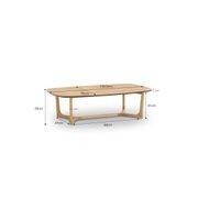 Span Ashwood Oval Coffee Table | Natural Oak gallery detail image
