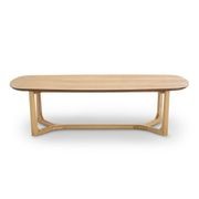 Span Ashwood Oval Coffee Table | Natural Oak gallery detail image