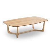 Span Ashwood Oval Coffee Table | Natural Oak gallery detail image