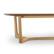 Span Ashwood Oval Coffee Table | Natural Oak gallery detail image