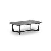 Span Ashwood Oval Coffee Table | Black gallery detail image