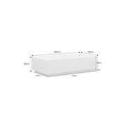 Plade Concrete Coffee Table | Indoor & Outdoor | White gallery detail image