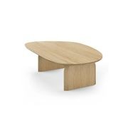 Arco 130cm Oval Oak Coffee Table | Natural gallery detail image