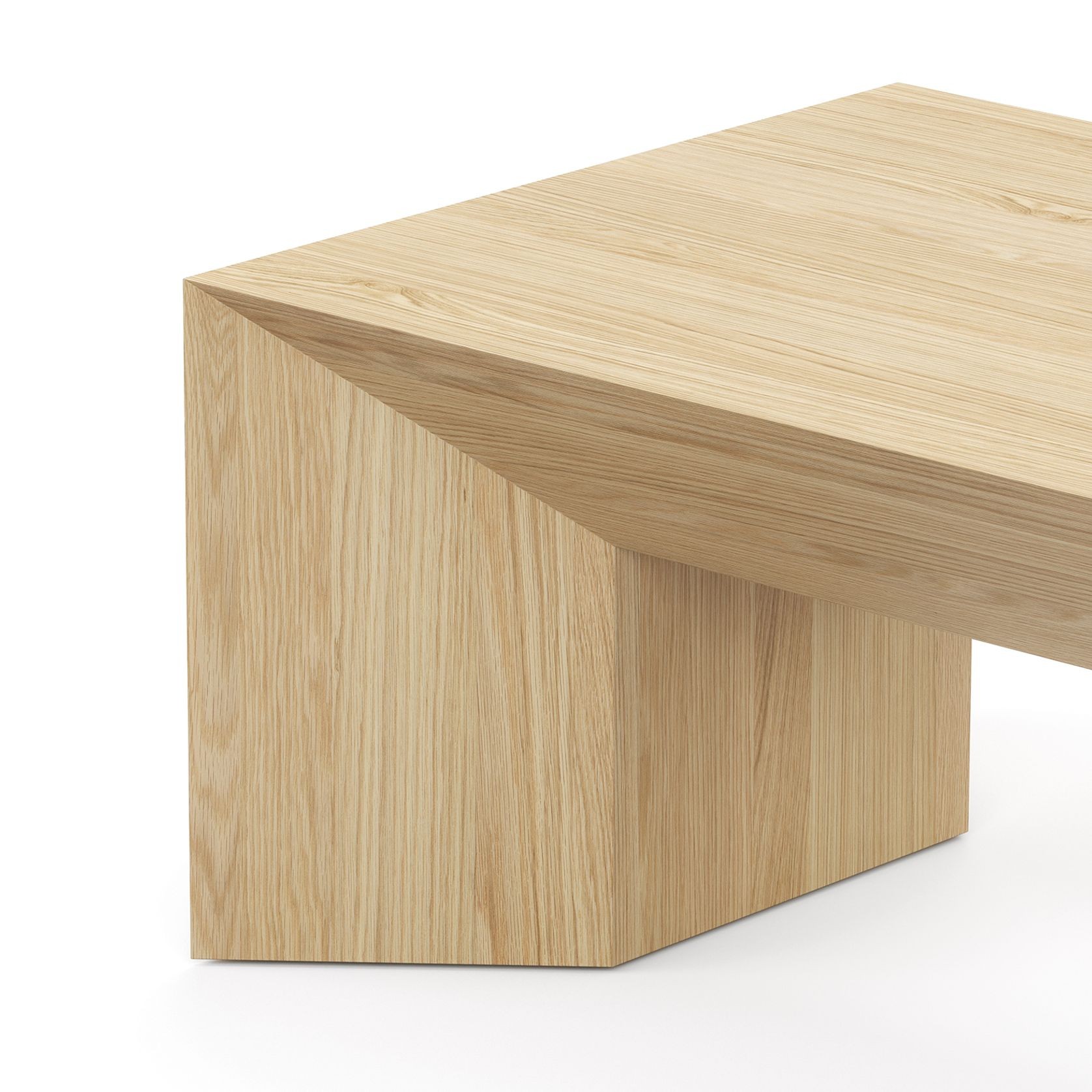 Edje 130cm Oak Coffee Table | Natural gallery detail image
