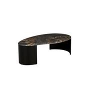 Oberon Curve Marble Coffee Table gallery detail image