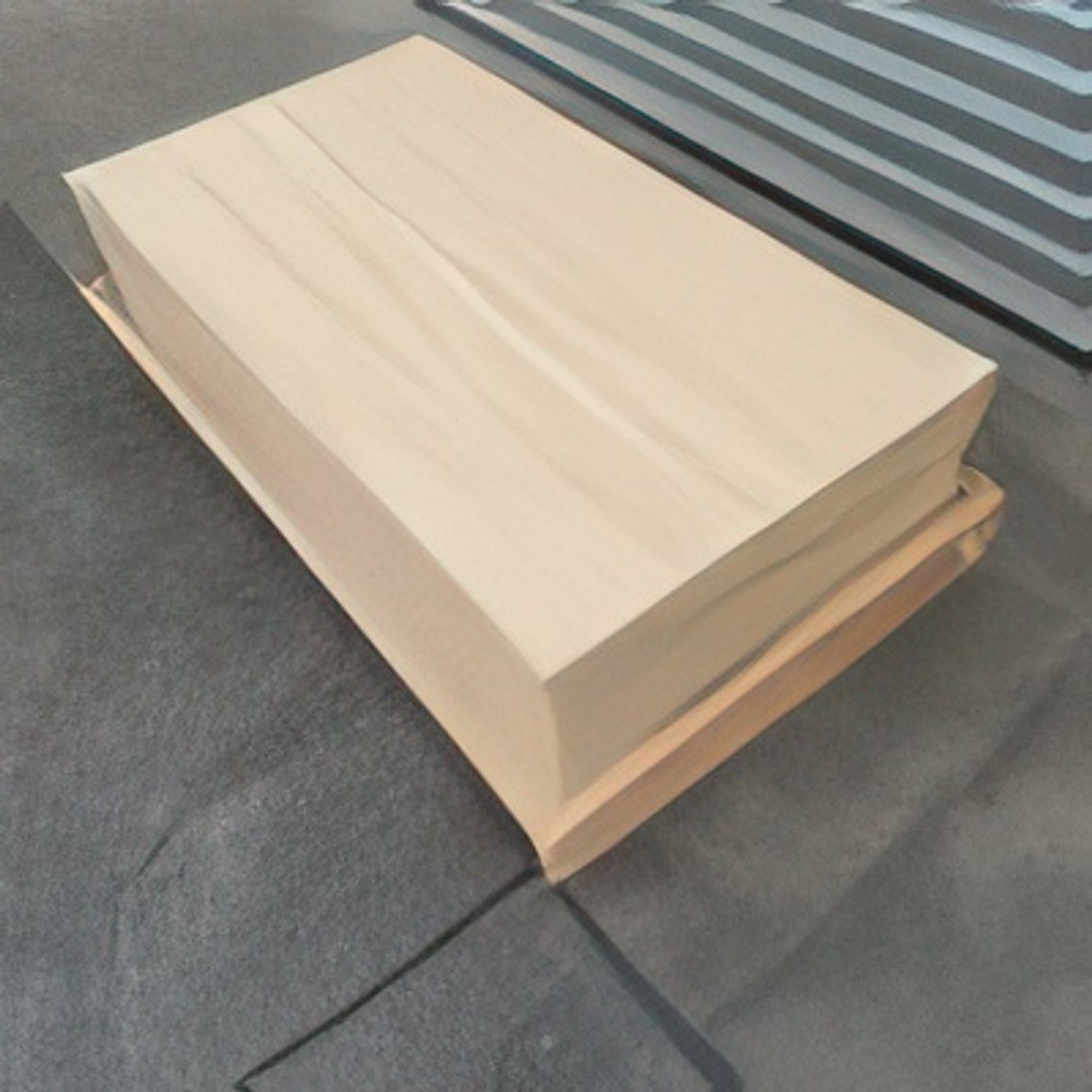 Block Coffee Table/Vein Cut Travertine -Large | Natural Stone Co. gallery detail image