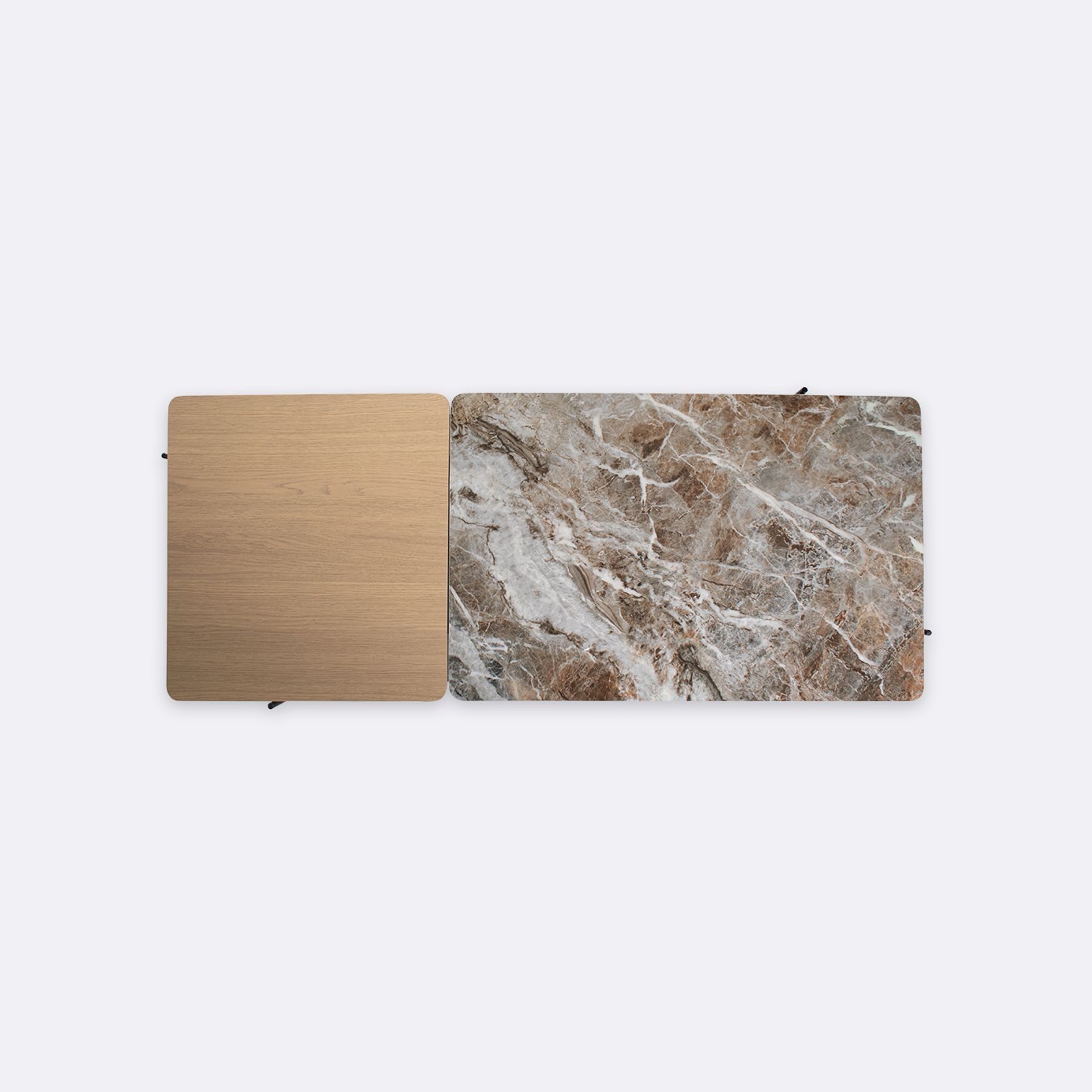 Dua Tiered Coffee Table | Mountain Peak & Sahara Oak gallery detail image