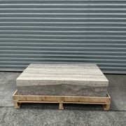 Block Coffee Table-Silver Travertine | Natural Stone Co. gallery detail image