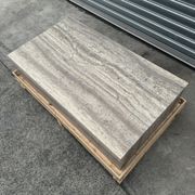 Block Coffee Table-Silver Travertine | Natural Stone Co. gallery detail image