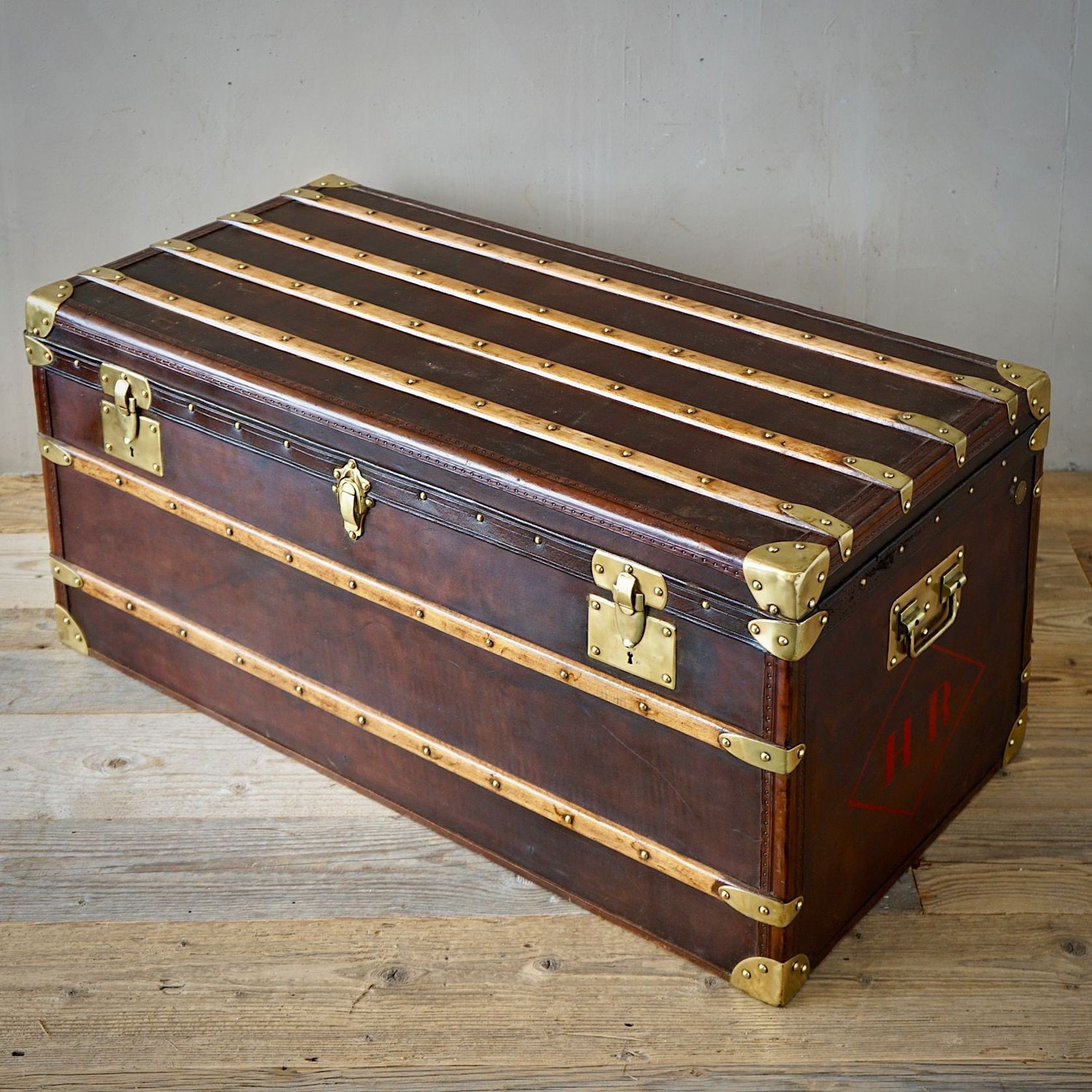 Vintage Moynat Trunk gallery detail image