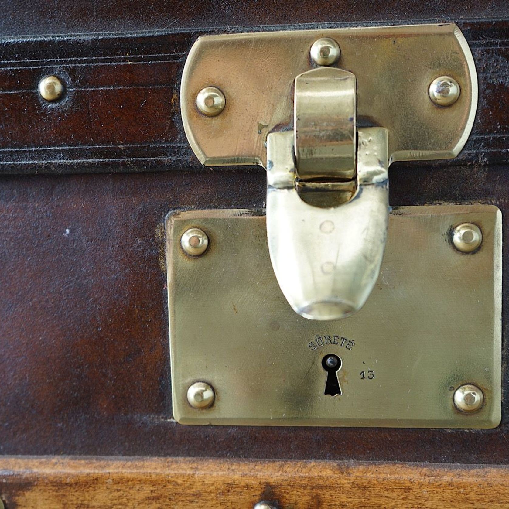 Vintage Moynat Trunk gallery detail image