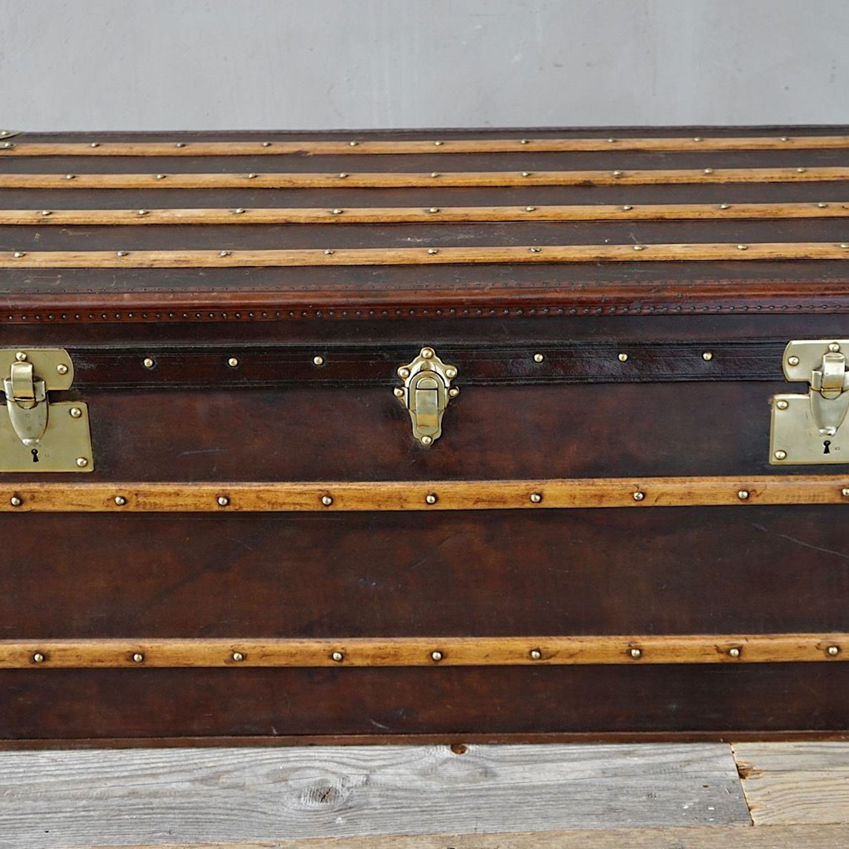 Vintage Moynat Trunk gallery detail image