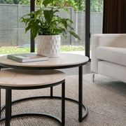 Serena Round Nesting Coffee Tables gallery detail image