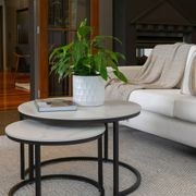 Serena Round Nesting Coffee Tables gallery detail image